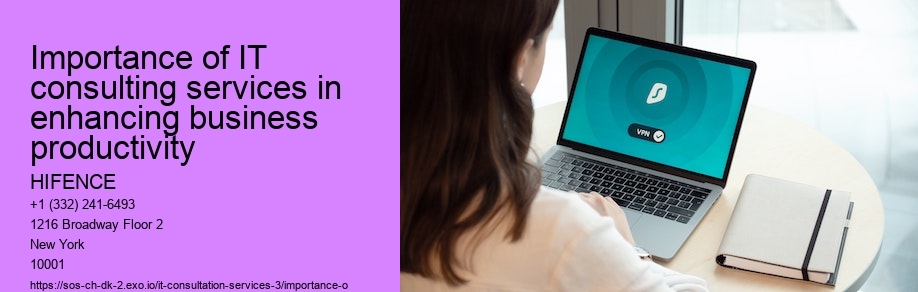 Importance of IT consulting services in enhancing business productivity 