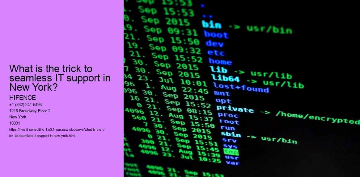 What is the trick to trouble-free IT? Discover our professional IT support services today!