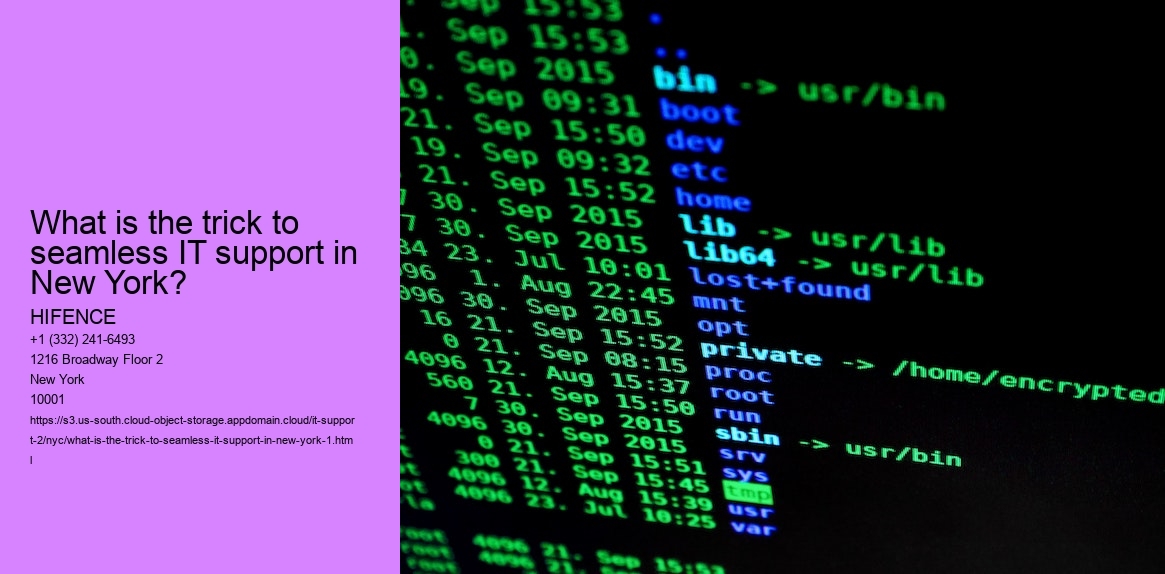 What is the trick to hassle-free IT? Discover our professional IT support services today!