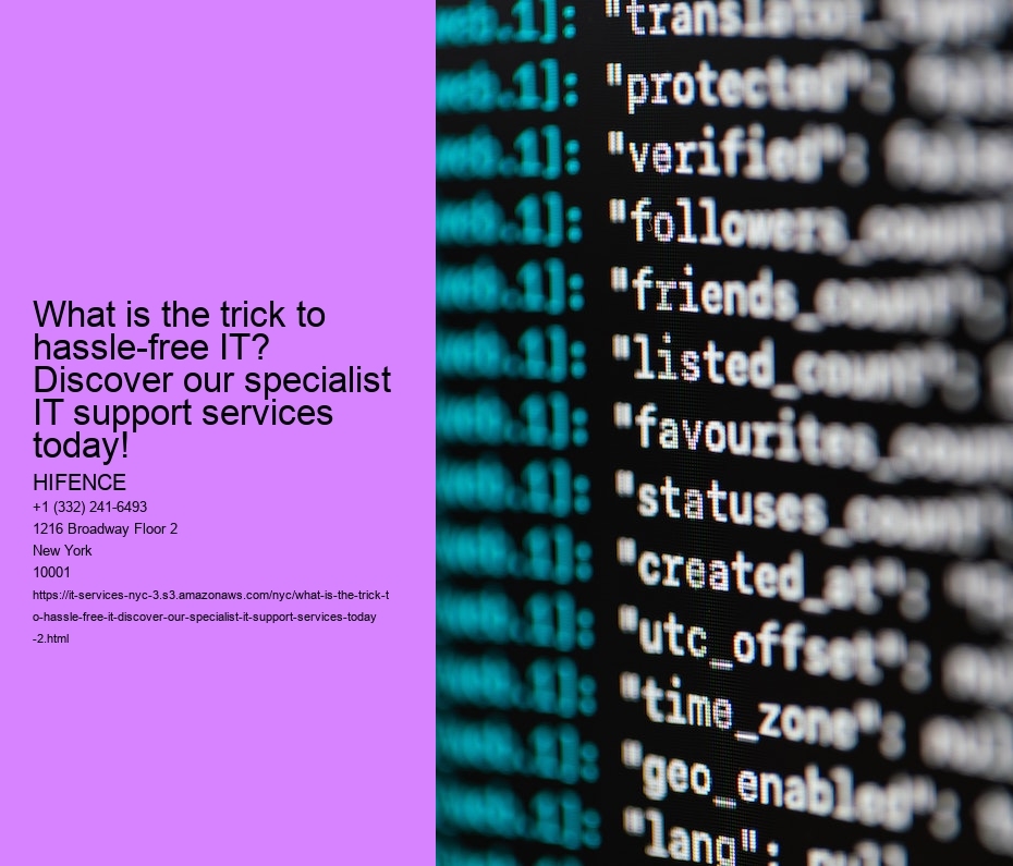 What is the trick to hassle-free IT? Discover our specialist IT support services today!