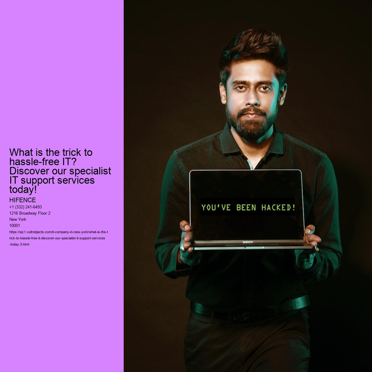 What is the trick to hassle-free IT? Discover our specialist IT support services today!